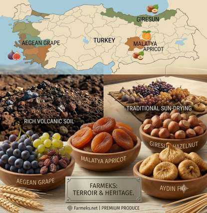 Why Turkish Dried Fruits and Nuts Are Different: Soil, Climate & Heritage