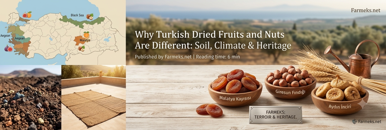 Türk Kuru Meyve ve Kuruyemişleri Neden Farklı: Toprak, İklim ve Kültürel Miras
